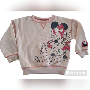 Disney Minnie pullover sweater Toddler Girl Size 3T